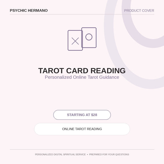 Tarot Card Reading by Psychic Hermano – Personalized Online Tarot Guidance