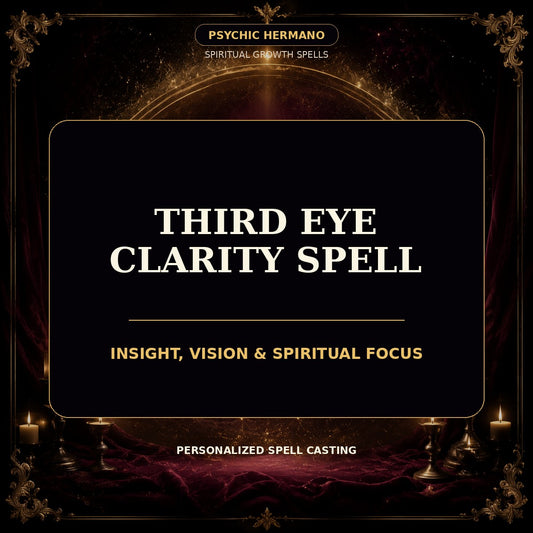 third eye clarity spell personalized digital service
