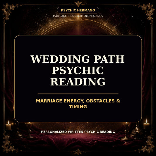 wedding path psychic reading personalized digital service